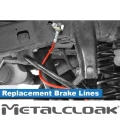METALCLOAK JEEP JK przewody hamulcowe 26,5" przód/tył