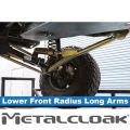 METALCLOAK JEEP JK regulowane wahacze przednie dolne radius