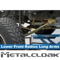 METALCLOAK JEEP JK regulowane wahacze przednie dolne radius